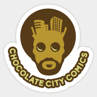 Chocolate City Comics Logo 1 Sticker